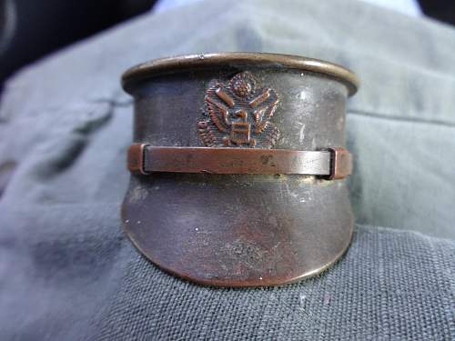 trench art brass cap