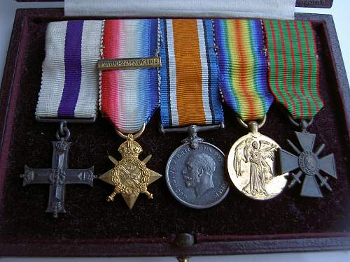 Military Cross medal group