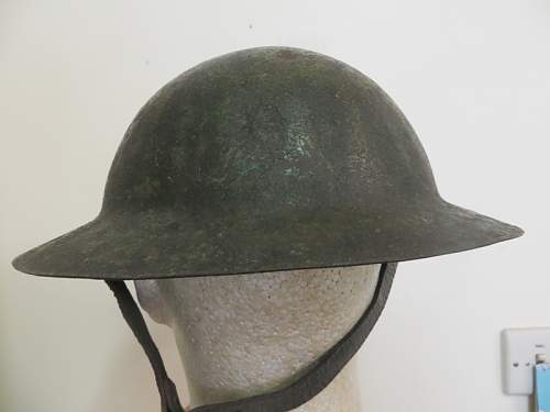 War Office Pattern Steel Helmet