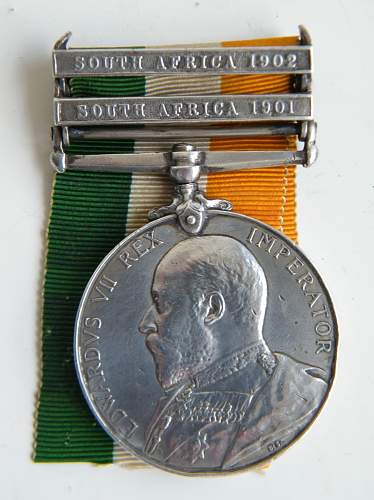 Boer war Kings South Africa medal