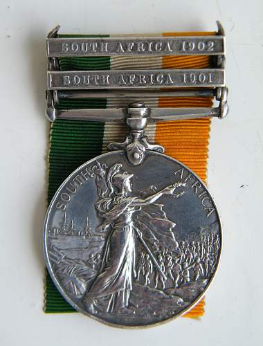 Boer war Kings South Africa medal