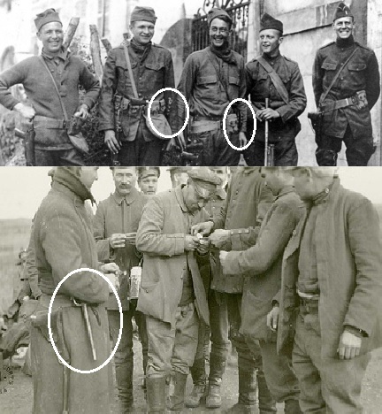 The U.S. M-1917 &amp; M-1918 Trench Knives’ Thread (Yes, just the wooden handled ones).