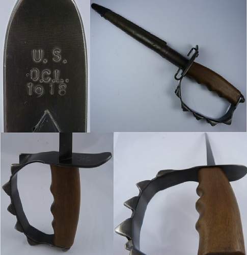 The U.S. M-1917 &amp; M-1918 Trench Knives’ Thread (Yes, just the wooden handled ones).