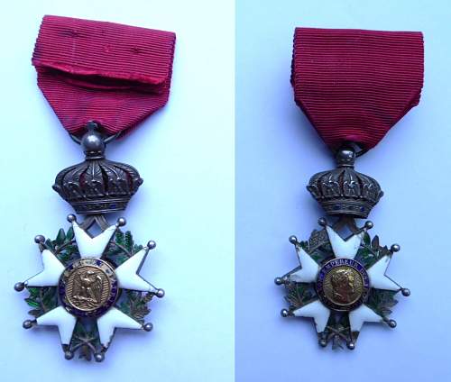 My first French legion d'honneur