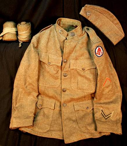 Signal Corps Uniform (Advanced Section-Service of Supply)
