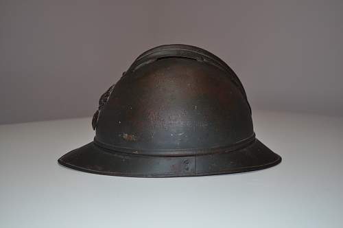 French Adrian helmets 1915