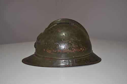 French Adrian helmets 1915