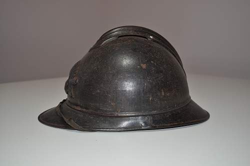 French Adrian helmets 1915