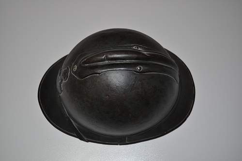 French Adrian helmets 1915