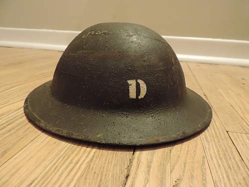 ww1 British brodie helmet