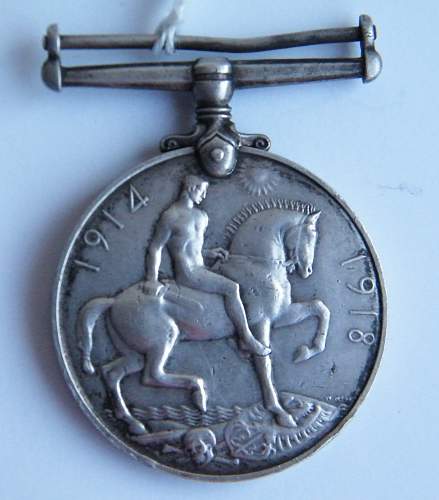 Alfred Miller 1351 South Wales Borderers War Medal