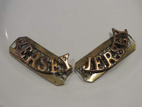 Jersey Militia items