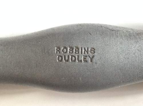 Rare! Robbins of Dudley Short Sword