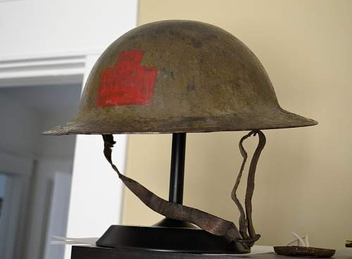 WW1 Canadian CEF MKI Brodie  Helmet 10th Battalion