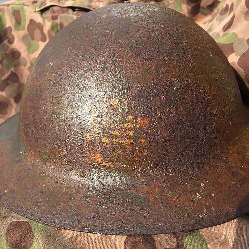 WW1 Canadian CEF MKI Brodie  Helmet 10th Battalion