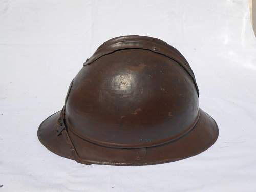 French Adrian helmets 1915