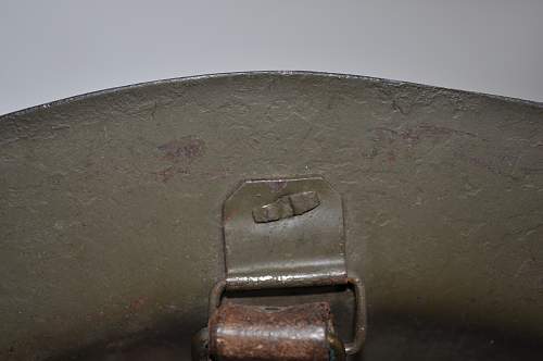 Ever seen a MKI helmet with broad arrow on padding &amp; brim stamped M/A?