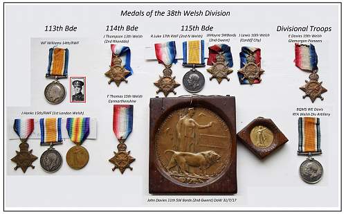 The Welsh at the Somme and Mametz Wood medals