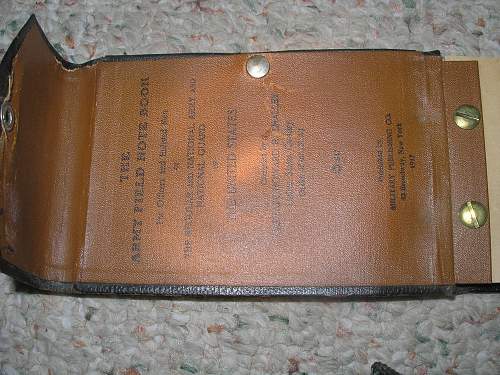 The Army Field Note Book