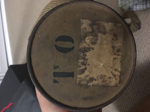 Original gas mask ARS 17 (Belgian issue?)